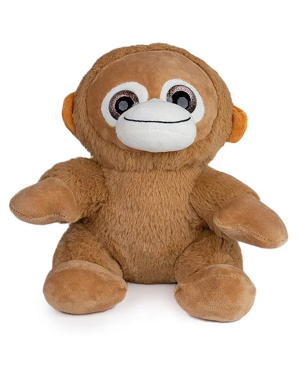 orange monkey stuffed animal