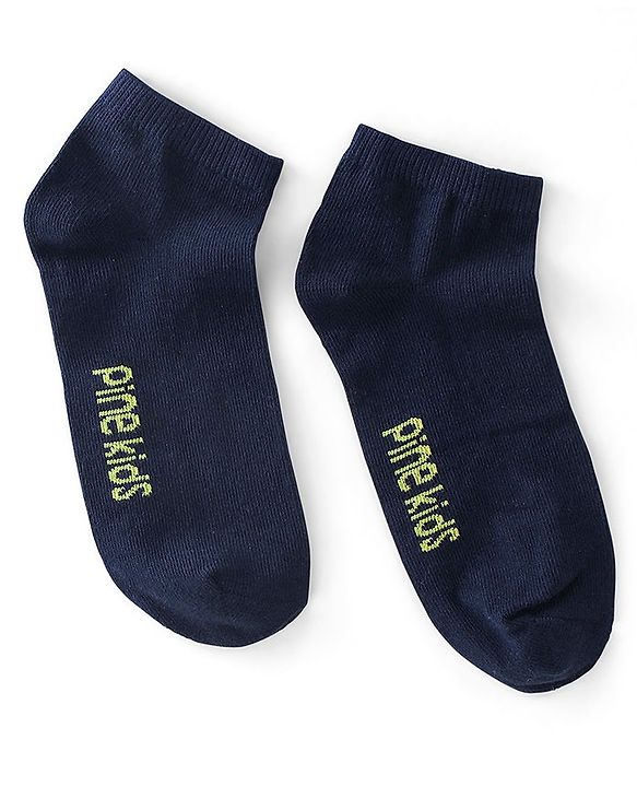 Pine Kids Ankle Socks Pack Of 5 Striped - Red Green & Black
