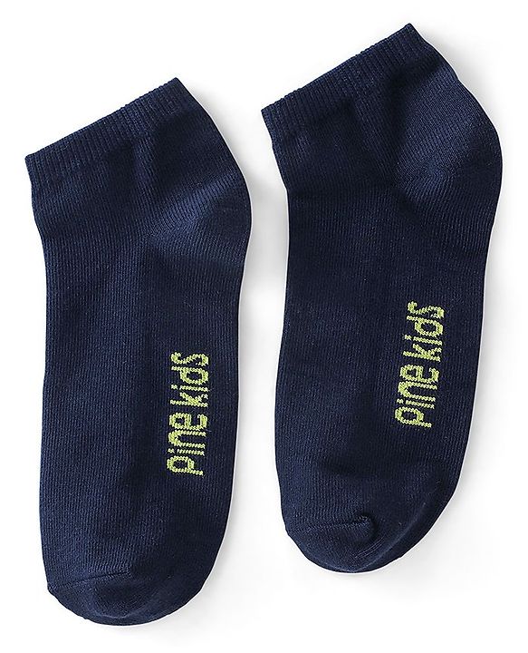 Pine Kids Ankle Socks Pack Of 5 Striped - Red Green & Black