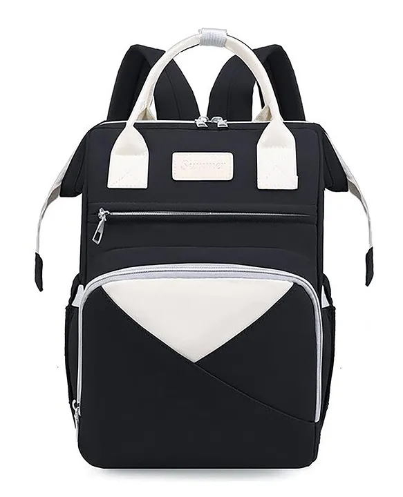 House of Quirk Multifunction Diaper Maternity Backpack Baby Boy Girl Large  Capacity Convenient Baby Backpack Seoul Black Online in India, Buy at Best  Price from  - 14653408