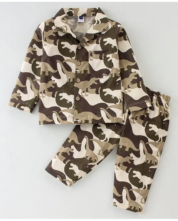 Boys 2025 army pyjamas