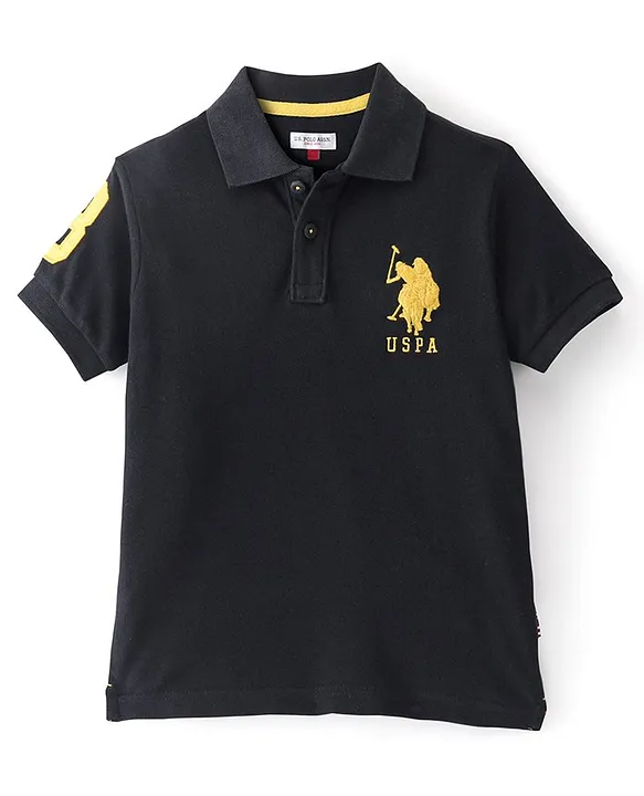 Buy U.S.POLO ASSN... Mens Polo Tshirt Original Top Designer US Polo  Association Assn T-Shirt Short Sleeve Cotton Online at desertcartINDIA