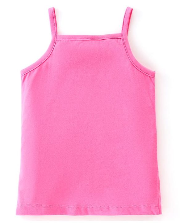 Babyhug 100% Cotton Slips With Deer Print Pack Of 3 - Pink & Navy Blue