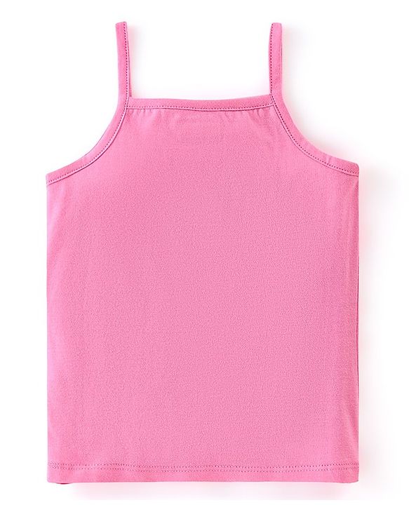 Babyhug 100% Cotton Sleeveless Slips Polka Dot Print Pack of 3 - Multicolour