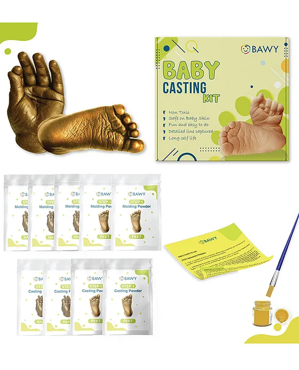 3d baby foot and 2024 handprint