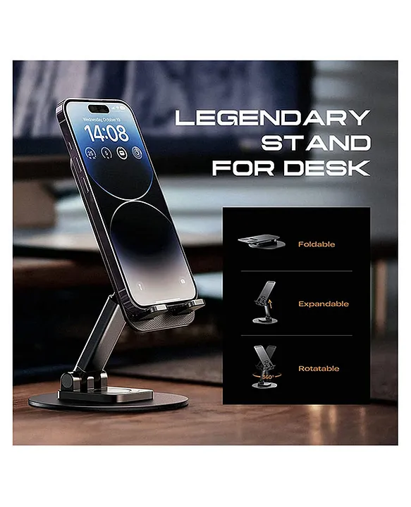 SKYCELL Premium Cell Phone Stand Rotatable and Foldable Phone