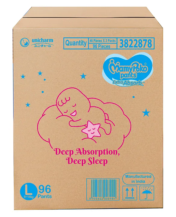 MamyPoko Extra Absorb Diaper Pants Small, 30 Count Price, Uses, Side  Effects, Composition - Apollo Pharmacy