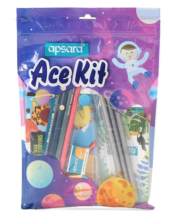 Apsara ACE Kit Multicolor - 14 Pieces Online in India, Buy at Best