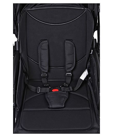 Babyhug Joy Ride Stroller With Reversible Handle - Black
