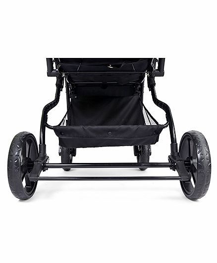 Babyhug Joy Ride Stroller With Reversible Handle - Black