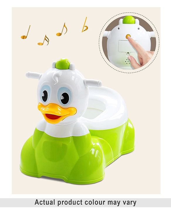 Babyhug Duckling Potty chair with Music - Pink