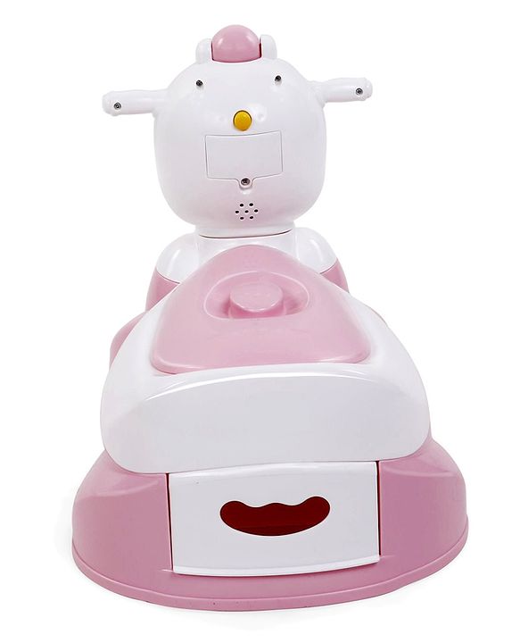Babyhug Duckling Potty chair with Music - Pink