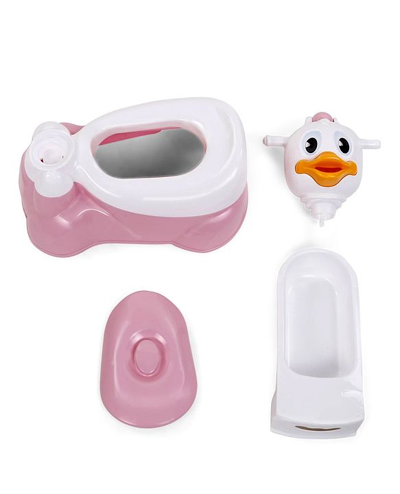 Babyhug Duckling Potty chair with Music - Pink