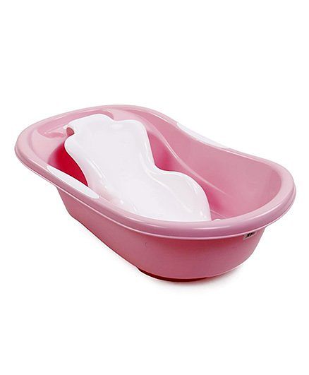 Babyhug Large Bath Tub with Bather - Pink