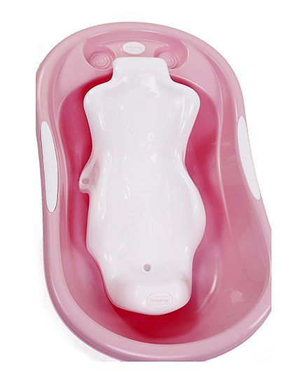 Babyhug Large Bath Tub with Bather - Pink
