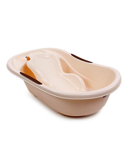 Babyhug Large Bath Tub with Bather (Color May Vary)