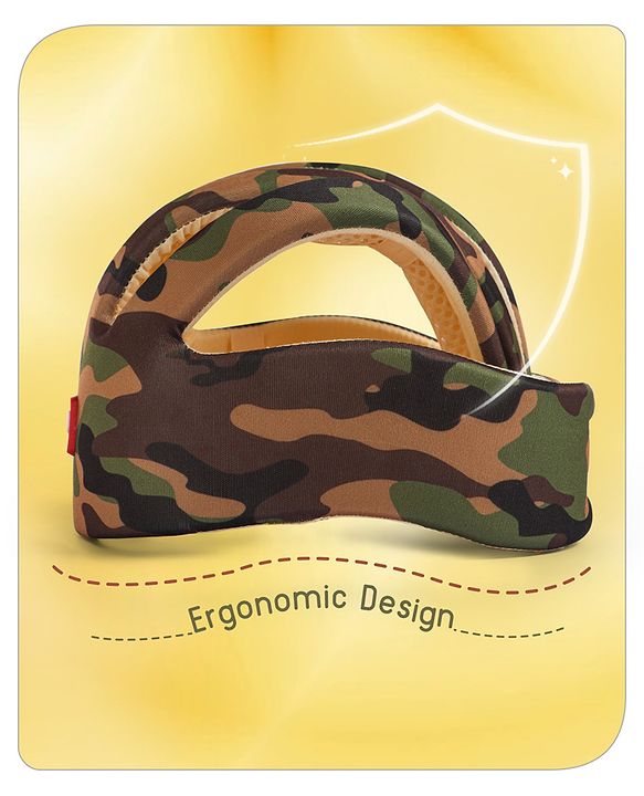 Babyhug Premium Baby Safety Helmet - Camouflage