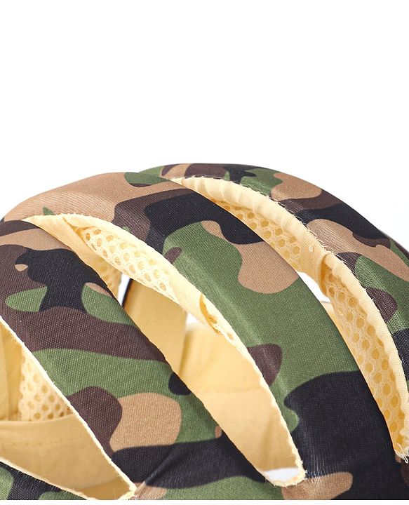 Babyhug Premium Baby Safety Helmet - Camouflage