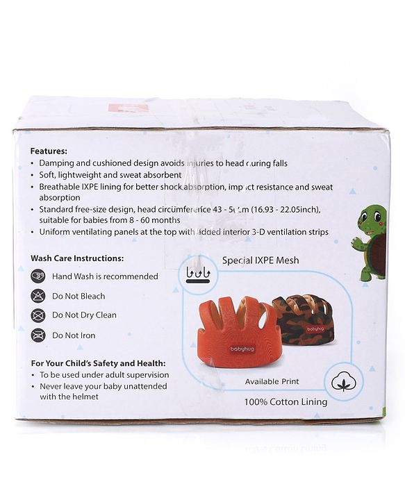 Babyhug Premium Baby Safety Helmet - Camouflage