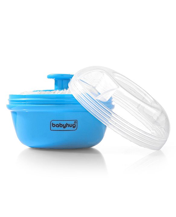 Babyhug Powder Puff with Container -Yellow