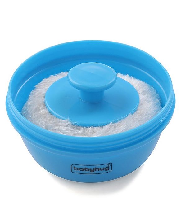 Babyhug Powder Puff with Container -Yellow
