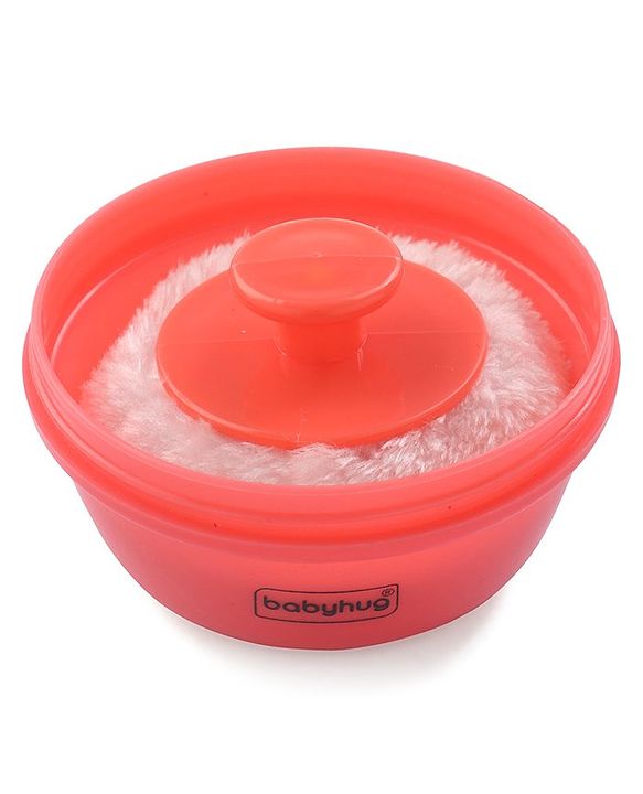 Babyhug Powder Puff with Container -Yellow