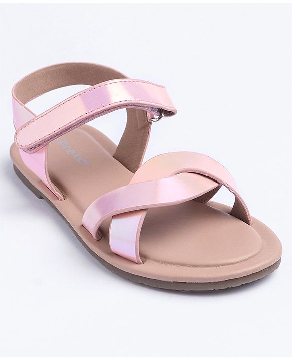 Pine Kids Velcro Closure Sandals - Pink
