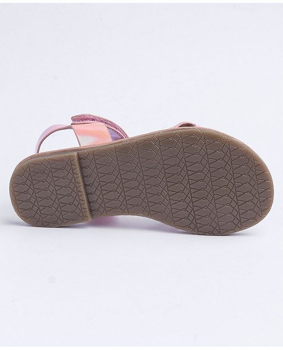 Pine Kids Velcro Closure Sandals - Pink