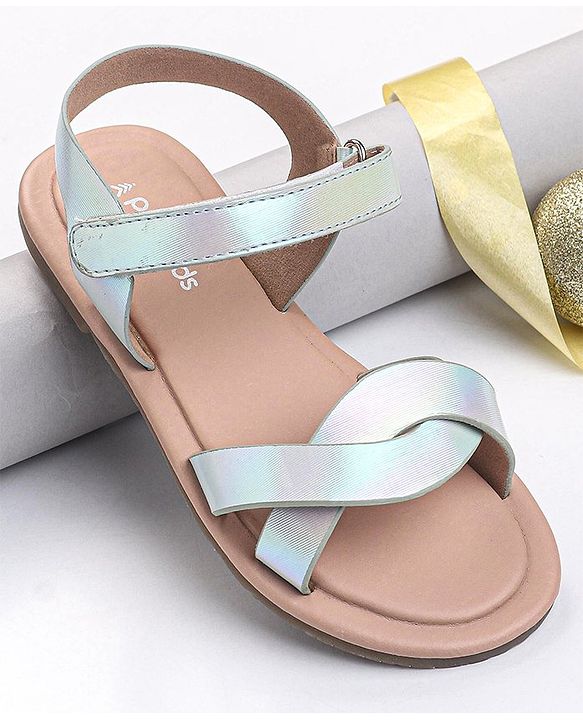 Pine Kids Velcro Closure Sandals - Pink