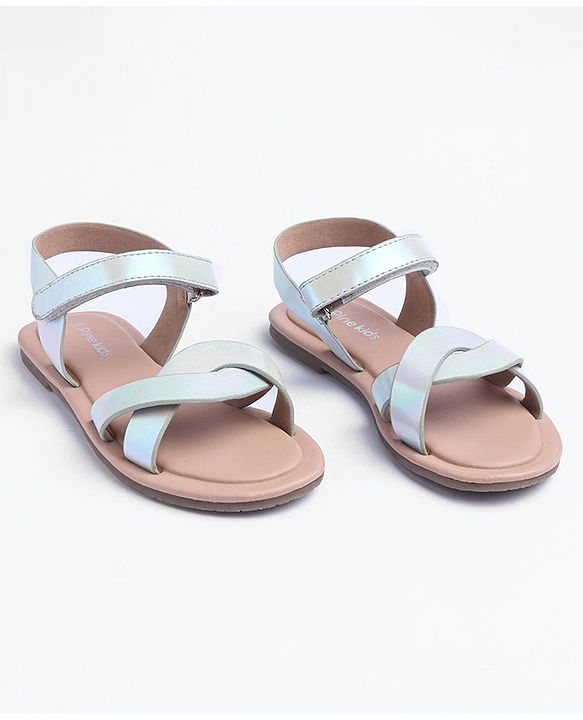 Pine Kids Velcro Closure Sandals - Pink