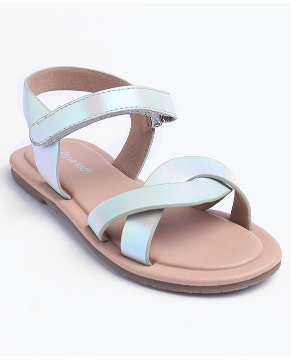Pine Kids Velcro Closure Sandals - Pink