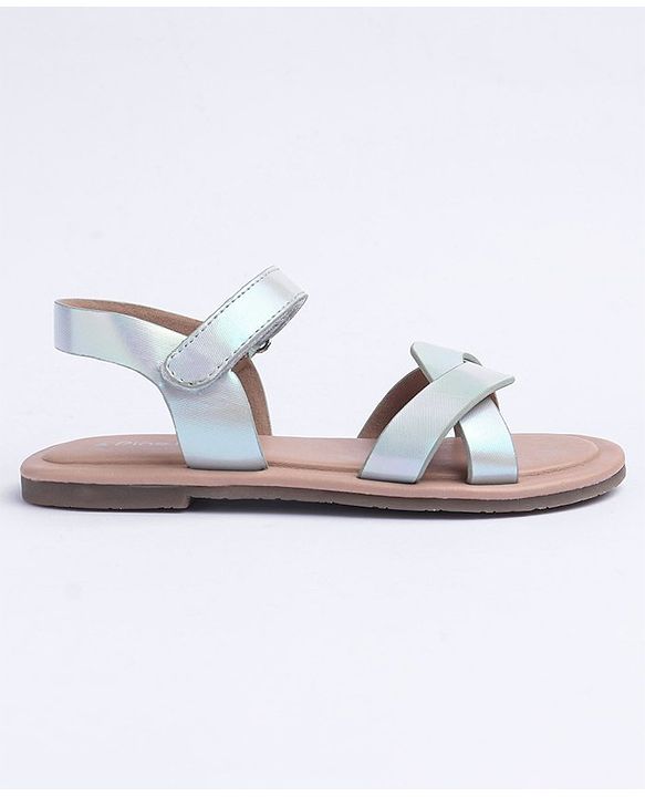 Pine Kids Velcro Closure Sandals - Pink