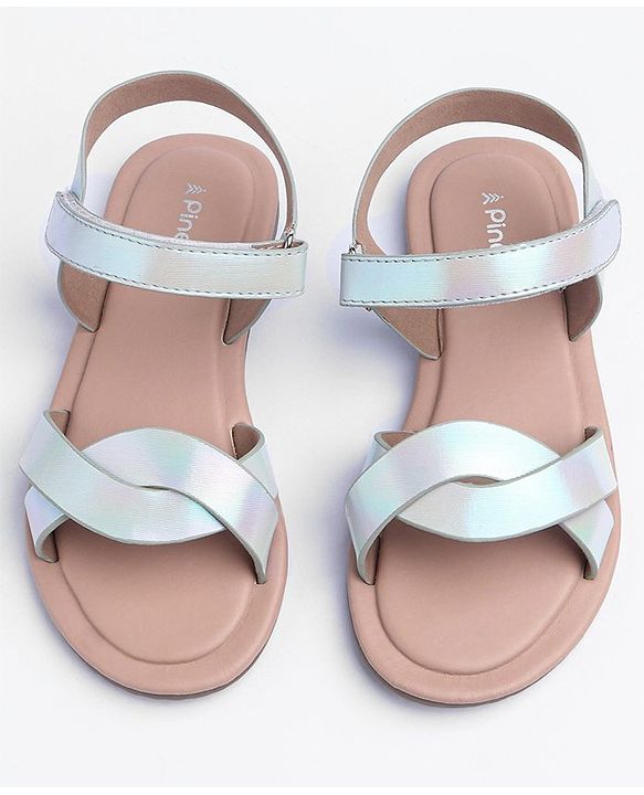 Pine Kids Velcro Closure Sandals - Pink