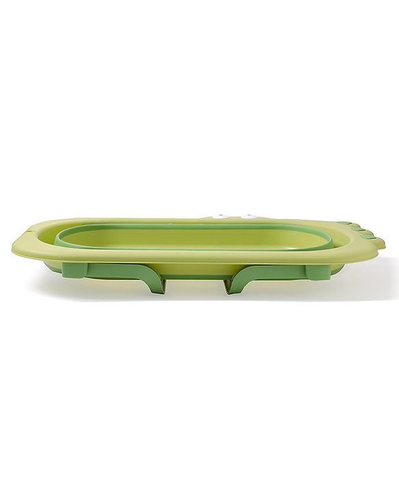 Babyhug Foldable Baby Bath Tub - Green