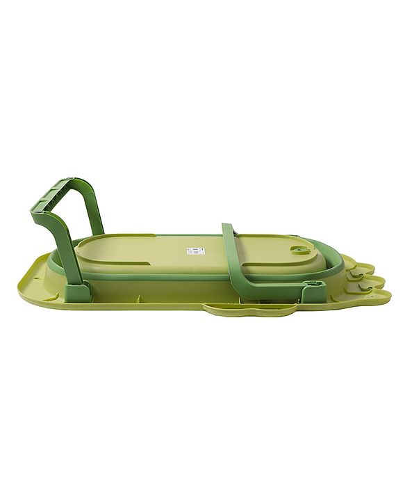 Babyhug Foldable Baby Bath Tub - Green
