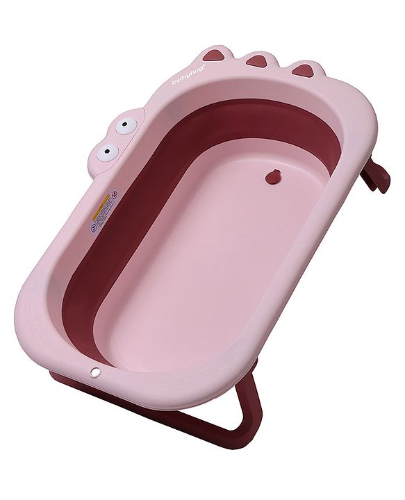 Babyhug Foldable Baby Bath Tub - Green
