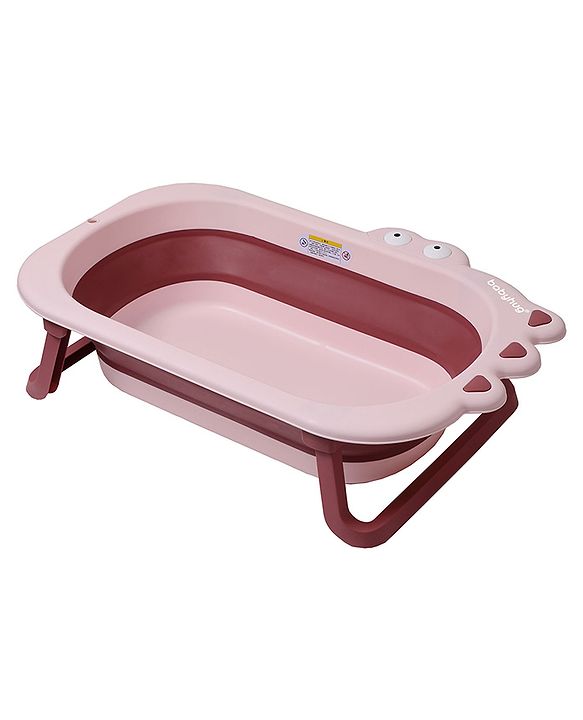 Babyhug Foldable Baby Bath Tub - Green