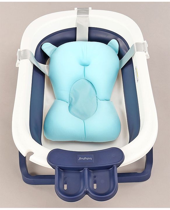 Babyhug Foldable Baby Bath Tub - Blue