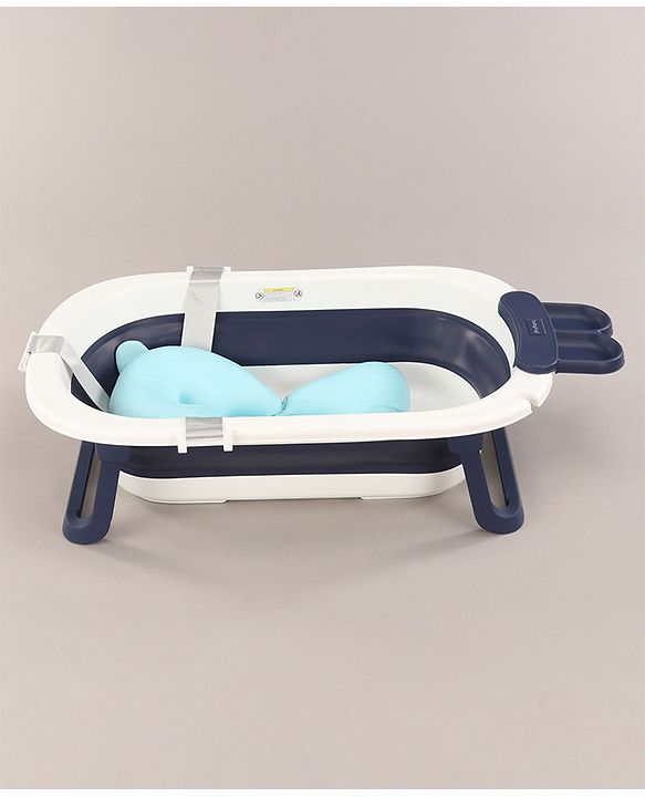 Babyhug Foldable Baby Bath Tub - Blue