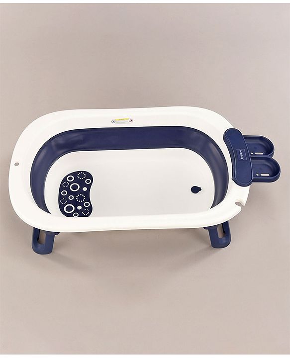 Babyhug Foldable Baby Bath Tub - Blue