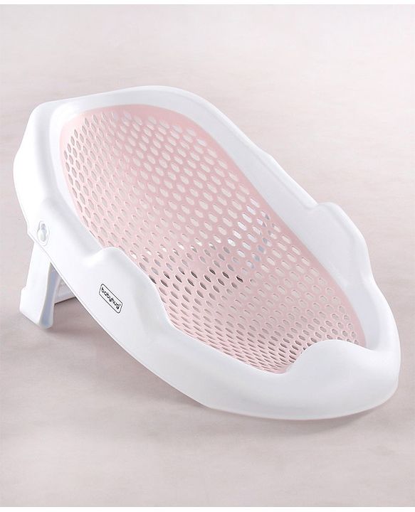 Babyhug Rectangular Bath Support Rack Small Size - Pink