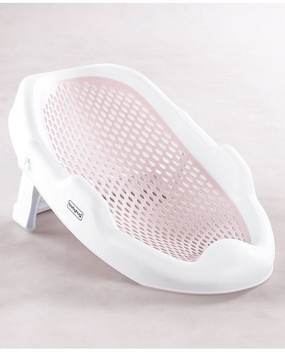 Babyhug Rectangular Bath Support Rack Small Size - Pink