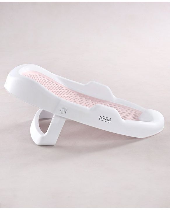 Babyhug Rectangular Bath Support Rack Small Size - Pink