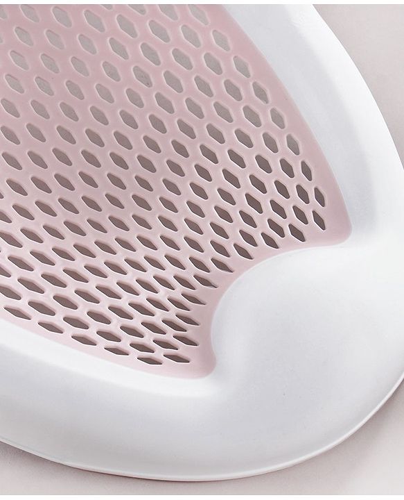 Babyhug Rectangular Bath Support Rack Small Size - Pink