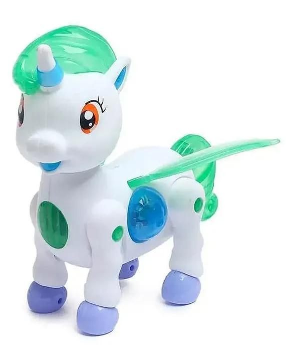 Walking musical hot sale unicorn