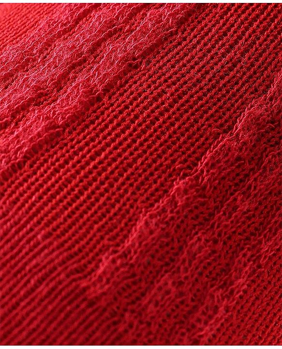 Cute Walk by Babyhug Anti-Bacterial Footed Tights - Red