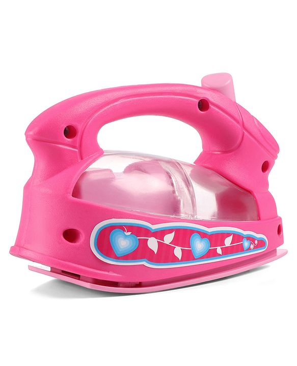 Babyhug Roleplay Home Appliances Set Washing Machine Iron Vacuum Cleaner Sewing Machine- Pink