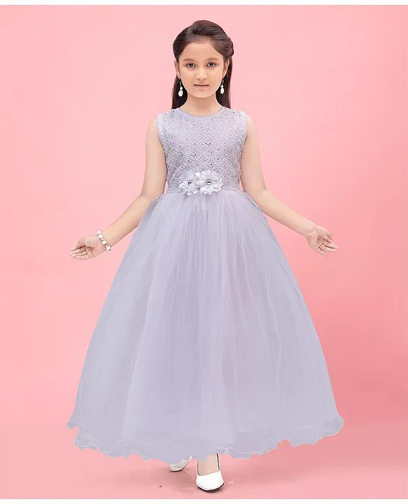 Buy Aarika Girls Red Solid A Line Dress - Dresses for Girls 2175232 | Myntra