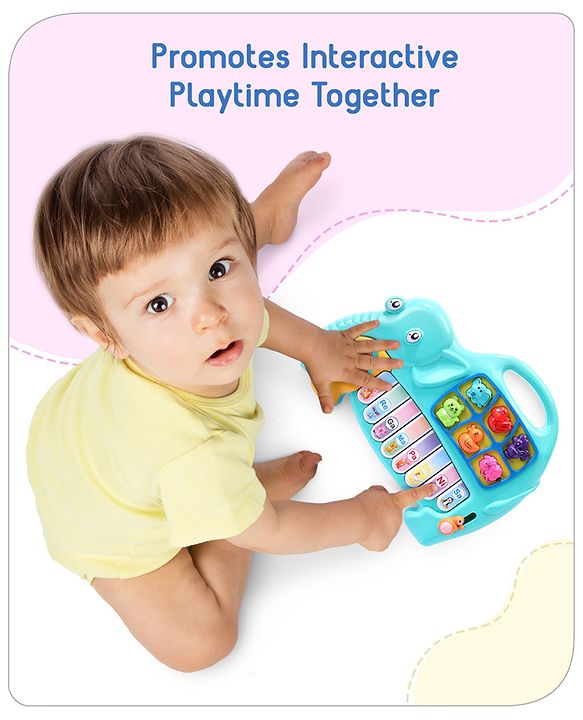 Babyhug Strawberry Musical Piano Keyboard- Red