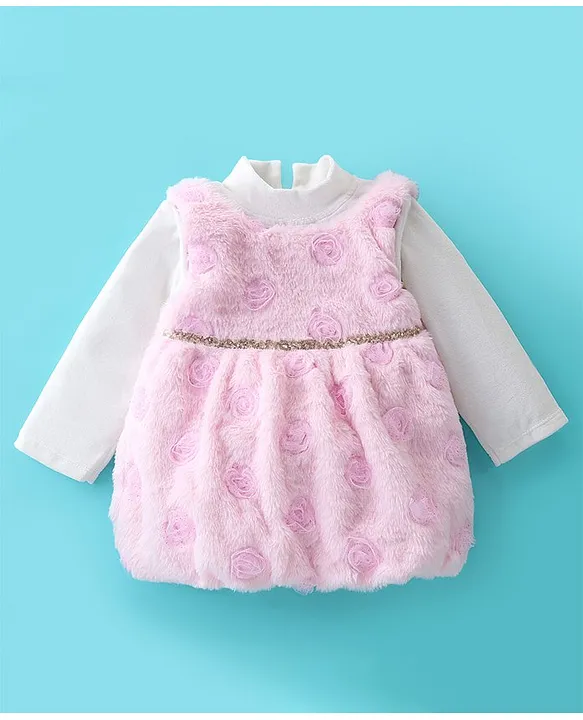 Baby Shower Gift - winter frocks for baby girl super soft material